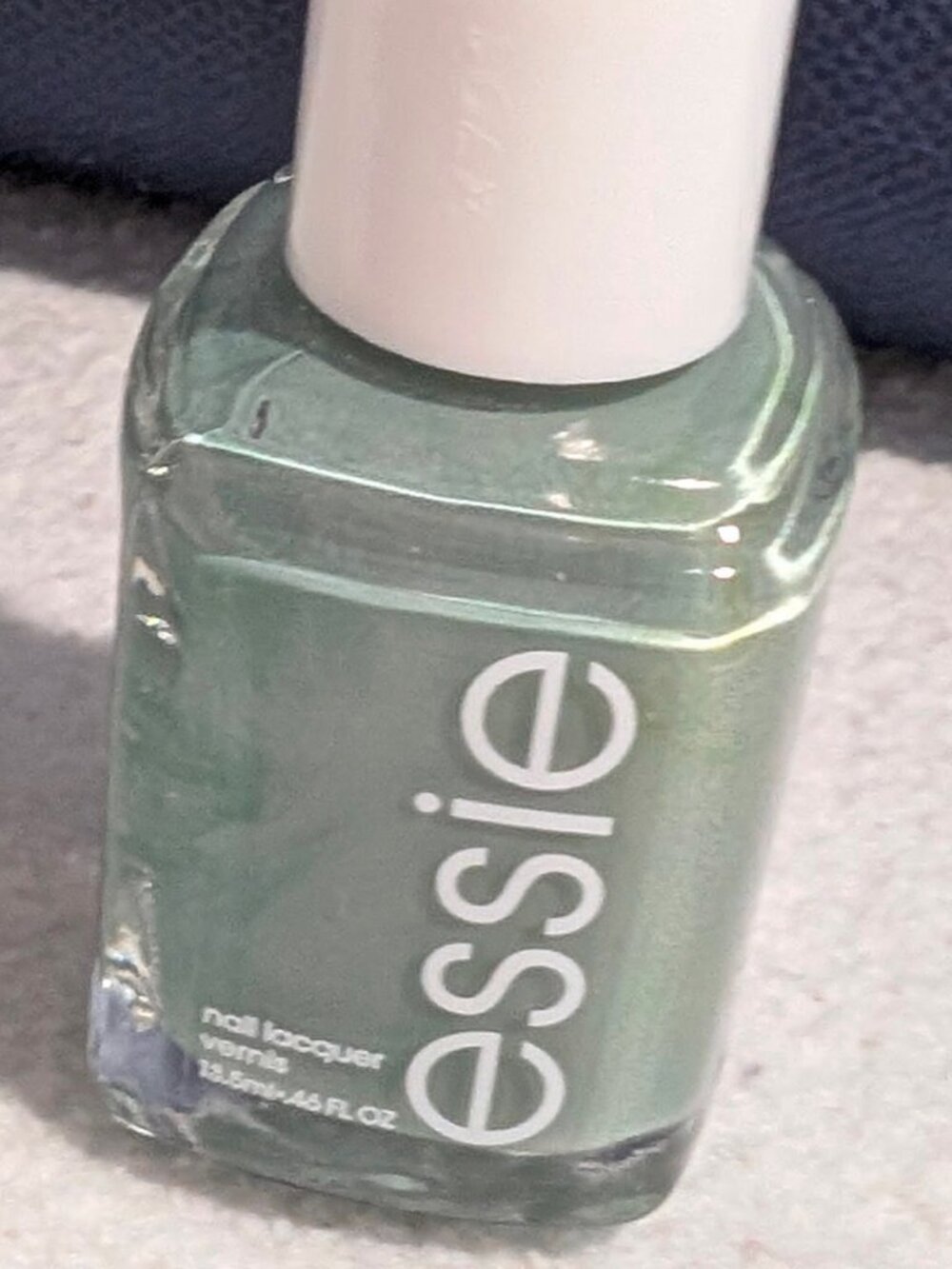 Essie Caught in the Rain 741 Nail Polish Sage Green Pastel NWOB